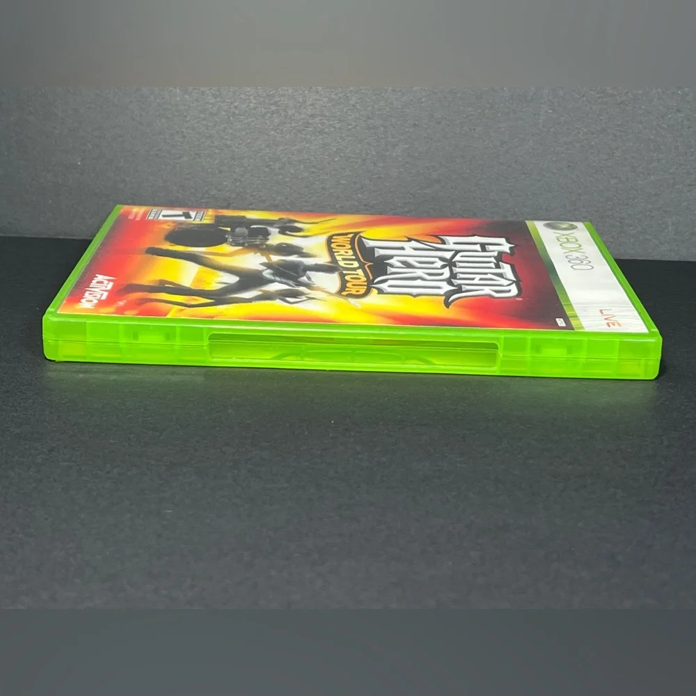Guitar Hero World Tour Video Game Microsoft Xbox 360 CIB Complete Manual
